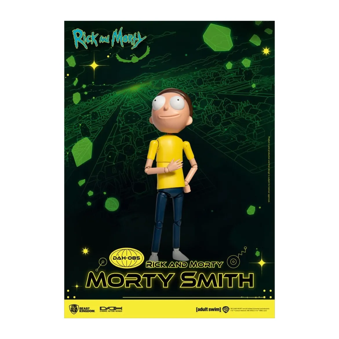 Beast Kingdom - Rick and Morty - Morty Smith Dynamic Action Heroes