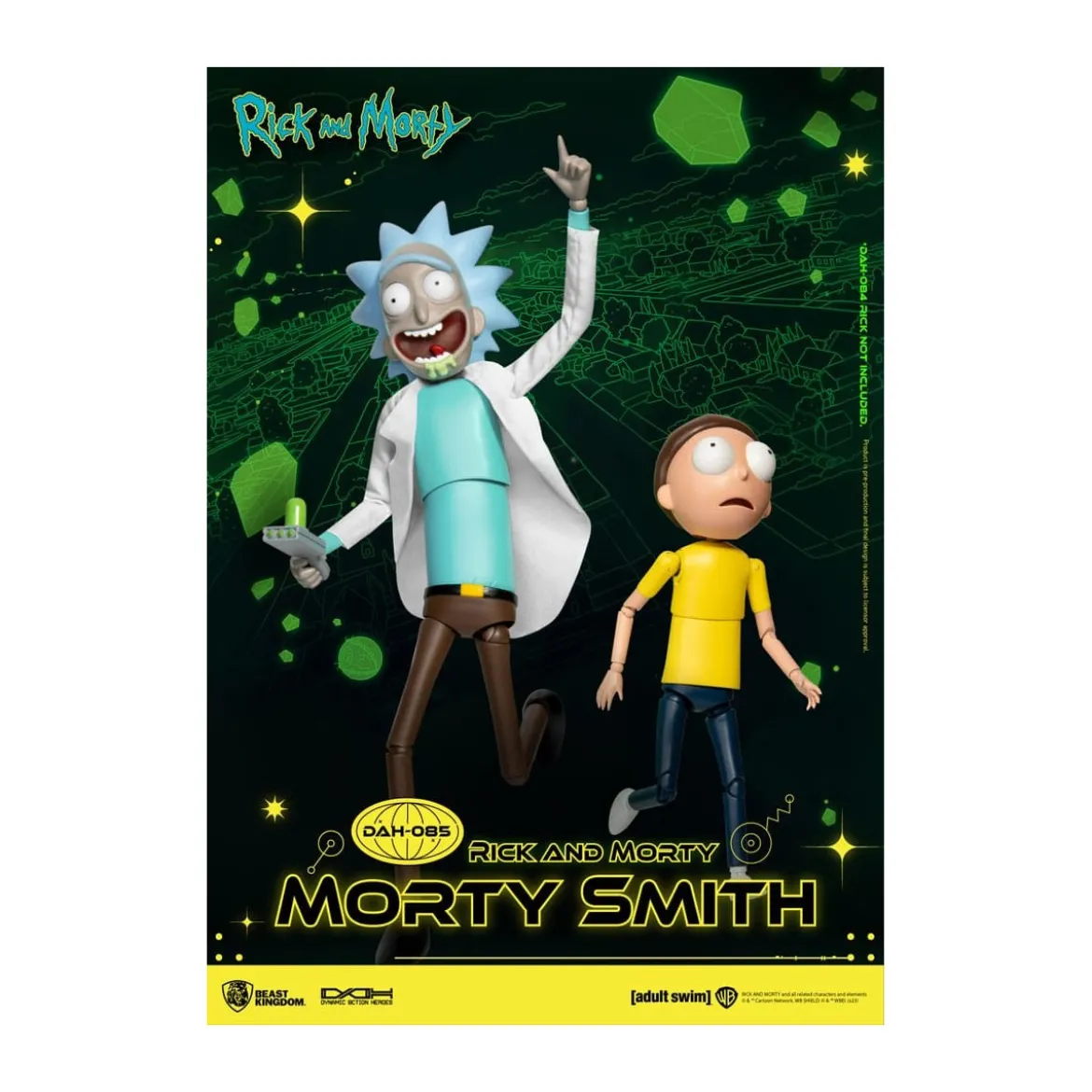 Beast Kingdom - Rick and Morty - Morty Smith Dynamic Action Heroes