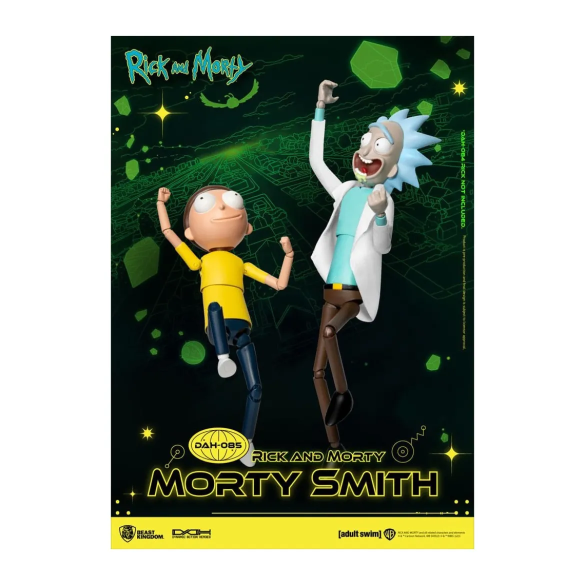 Beast Kingdom - Rick and Morty - Rick Sanchez Dynamic Action Heroes