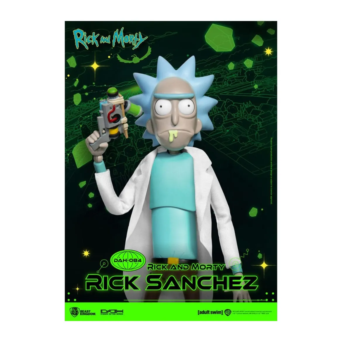 Beast Kingdom - Rick and Morty - Rick Sanchez Dynamic Action Heroes