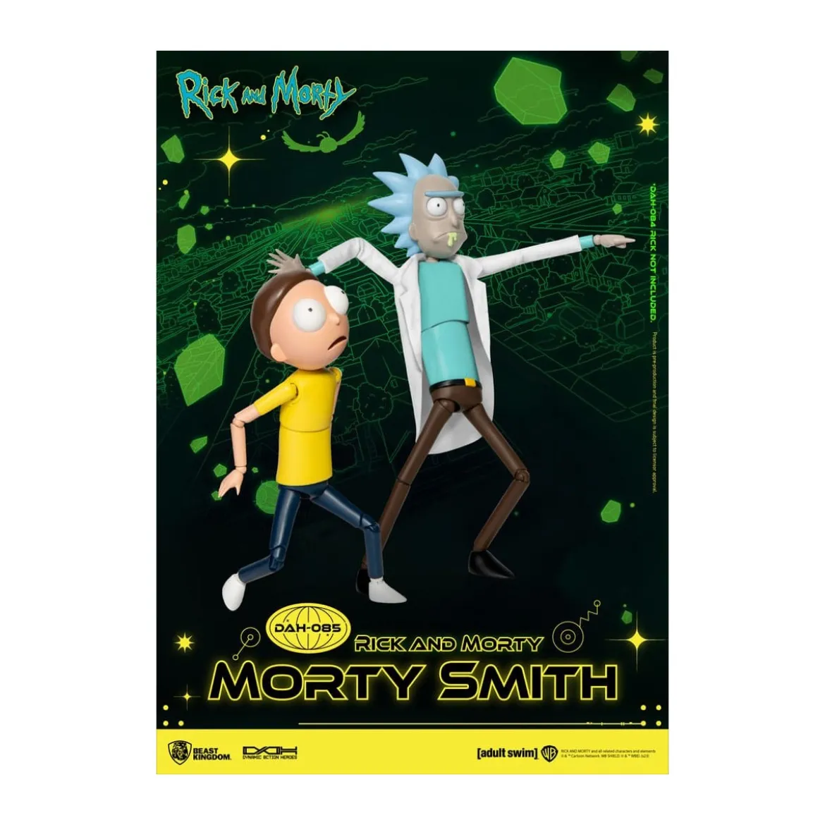 Beast Kingdom - Rick and Morty - Rick Sanchez Dynamic Action Heroes