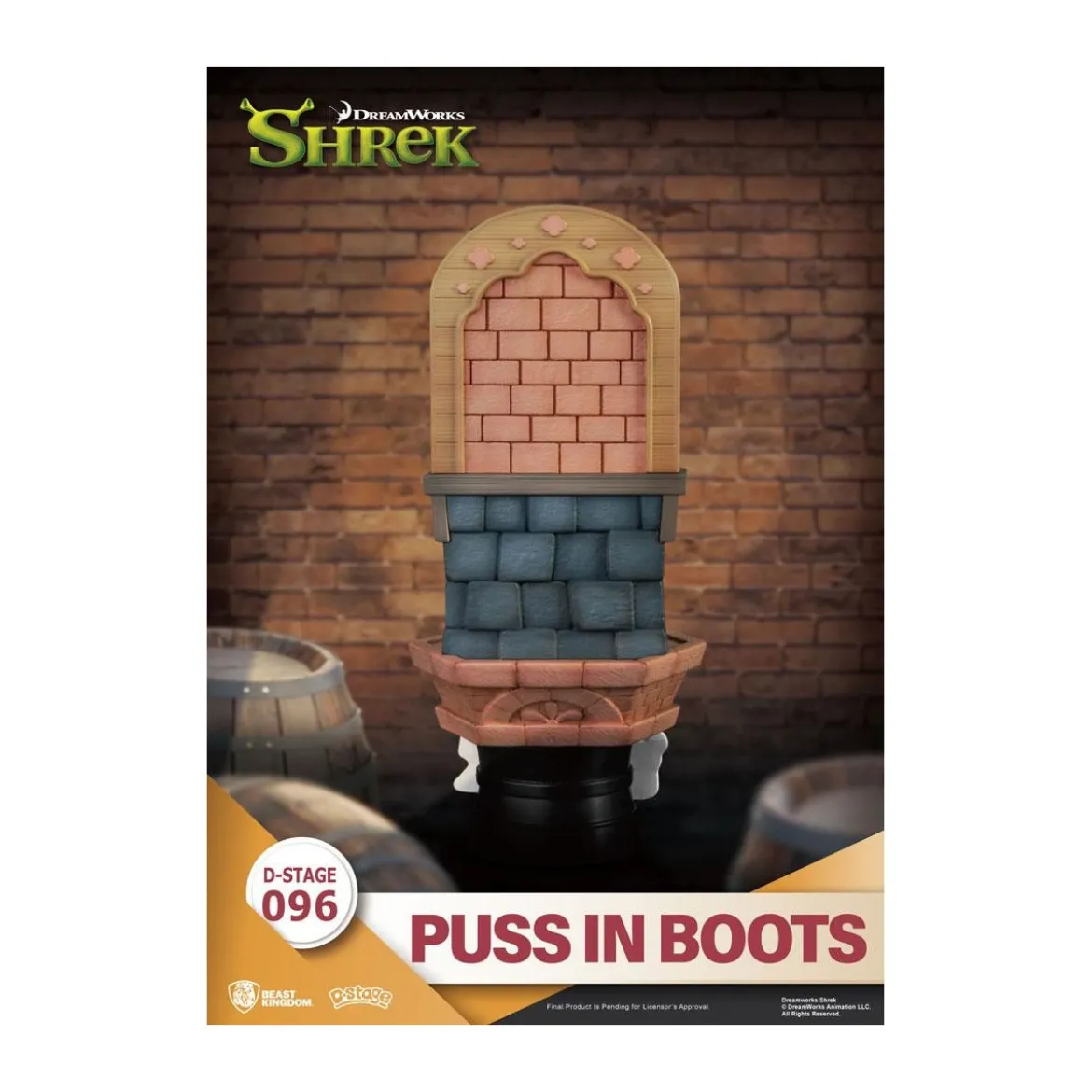 Beast Kingdom Shrek Diorama - Puss in Boots PVC D-Stage