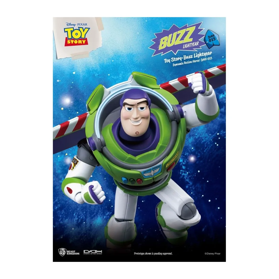 Beast Kingdom - Toy Story Buzz Lightyear - figurine Dynamic Action Heroes 1/9