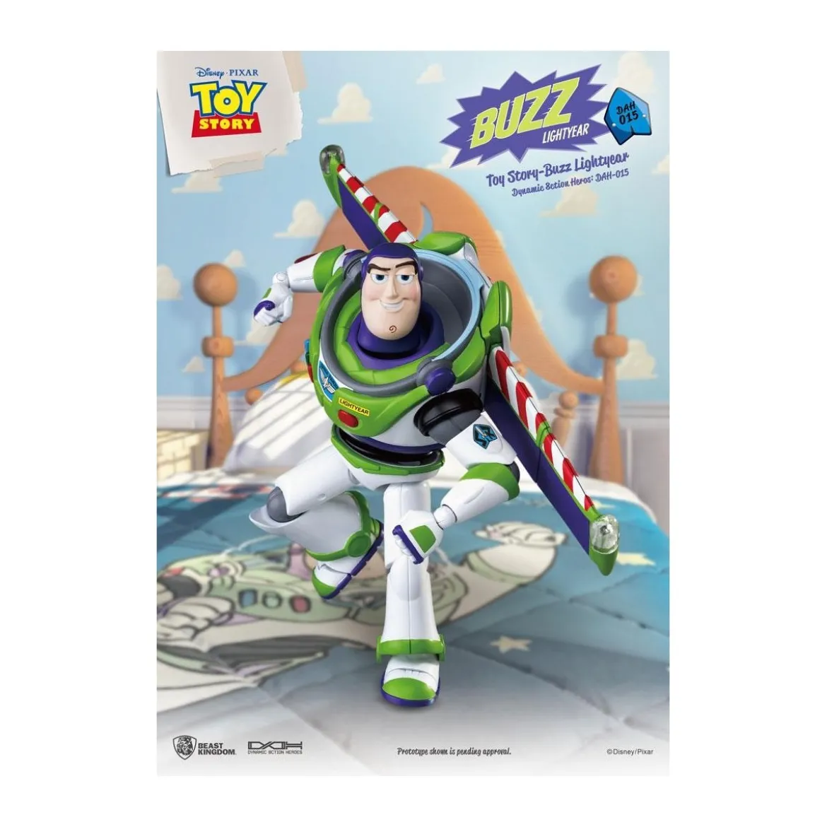 Beast Kingdom - Toy Story Buzz Lightyear - figurine Dynamic Action Heroes 1/9