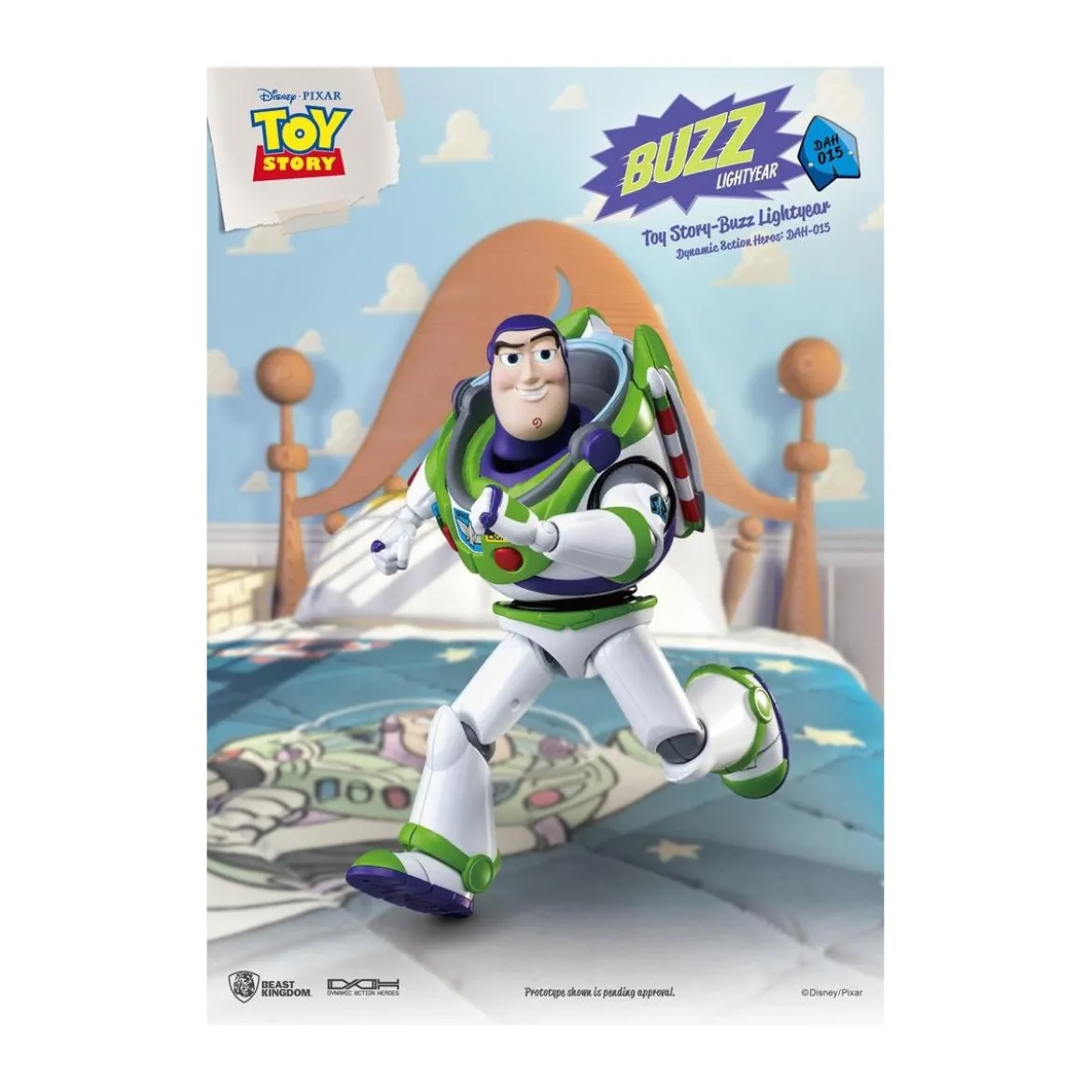 Beast Kingdom - Toy Story Buzz Lightyear - figurine Dynamic Action Heroes 1/9
