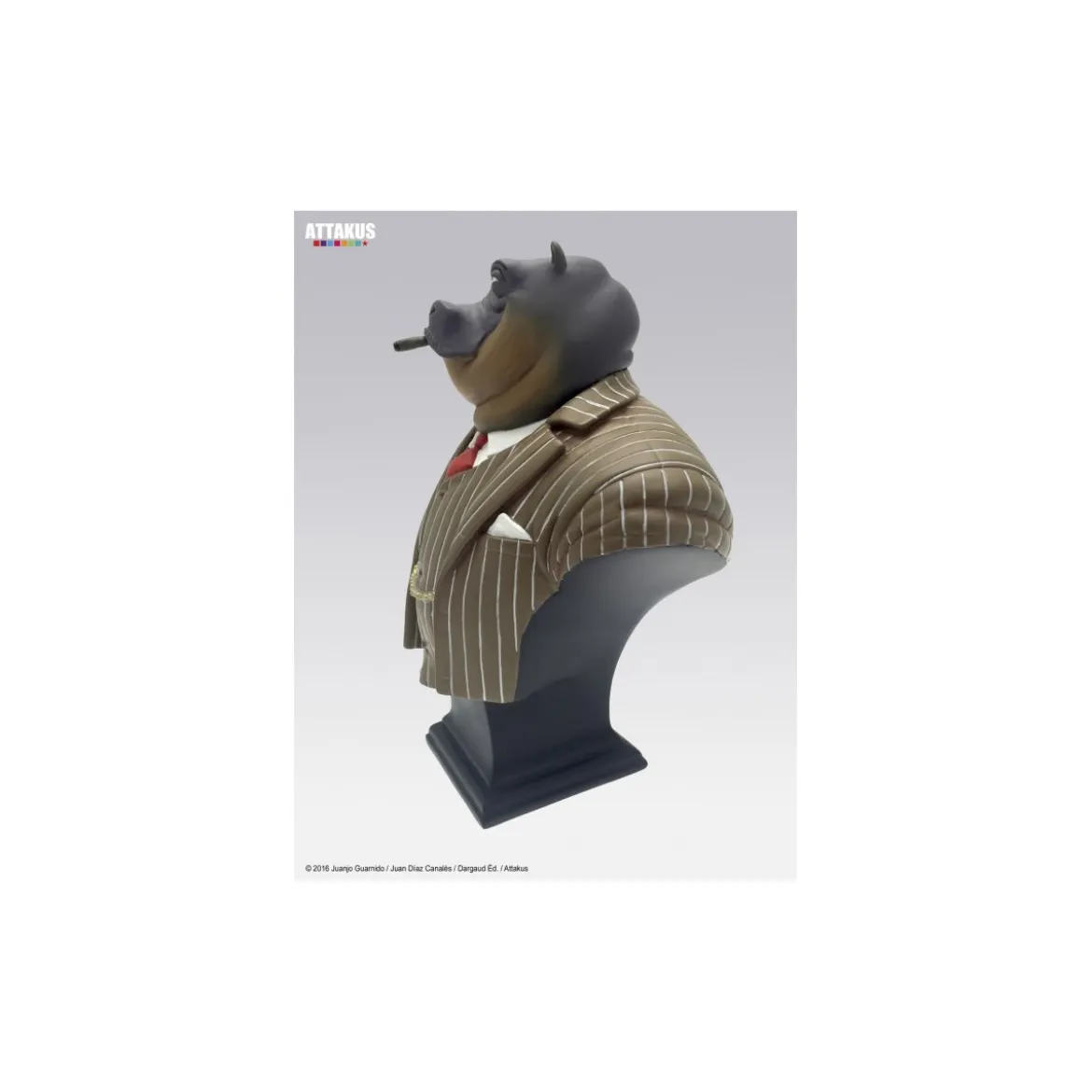 BlackSad Buste Ted Leeman l'hippopotame