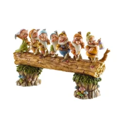 Blanche Neige et les sept nains - Statue Retour des nains