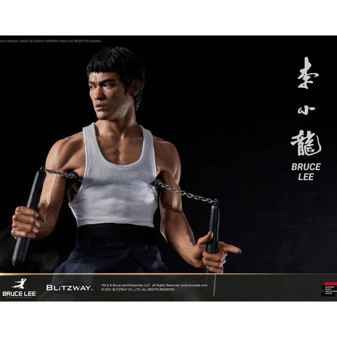 Blitzway - Bruce Lee statuette 1/4 Tribute version 4- 55 cm