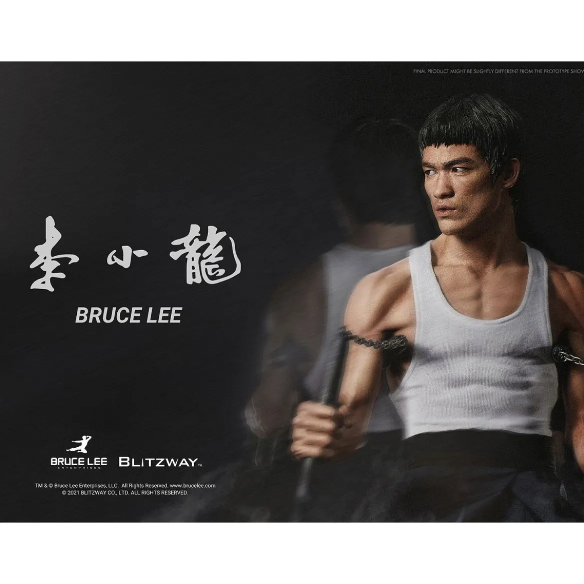 Blitzway - Bruce Lee statuette 1/4 Tribute version 4- 55 cm