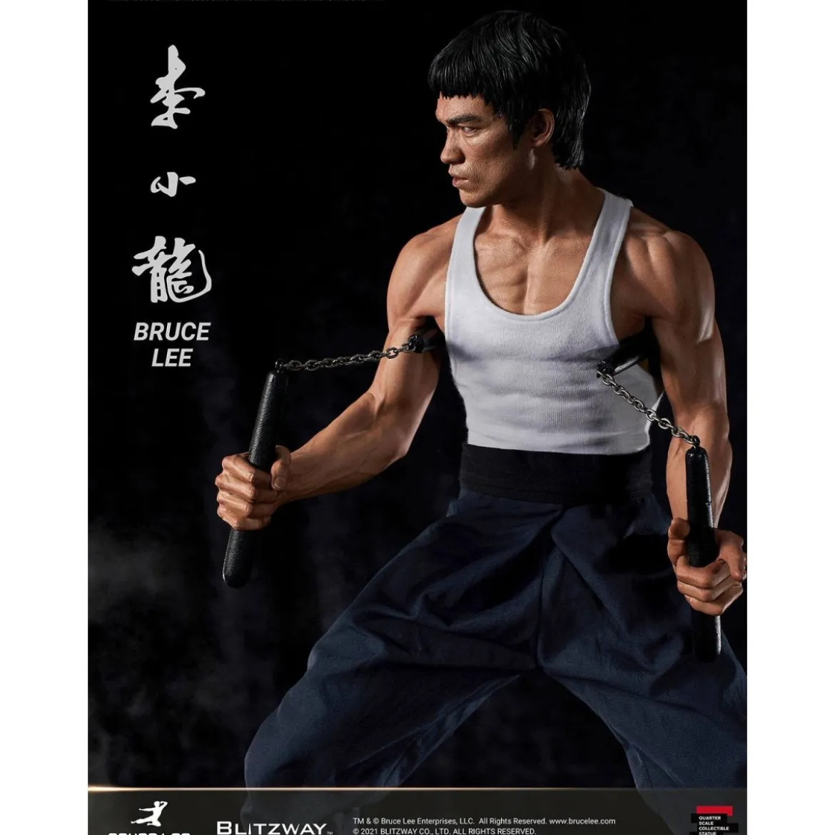 Blitzway - Bruce Lee statuette 1/4 Tribute version 4- 55 cm