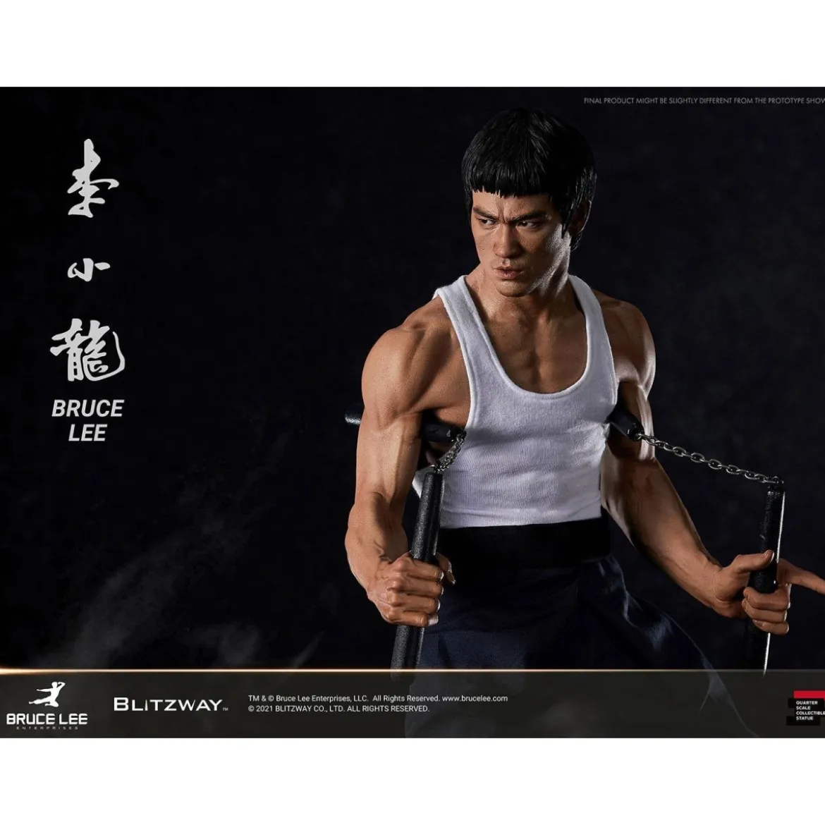 Blitzway - Bruce Lee statuette 1/4 Tribute version 4- 55 cm