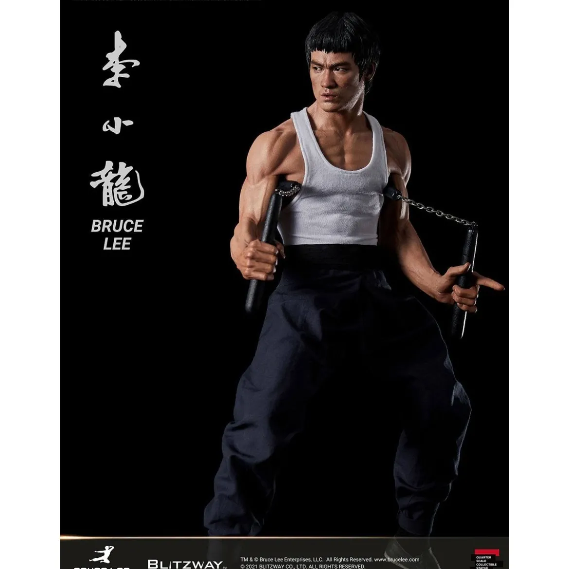 Blitzway - Bruce Lee statuette 1/4 Tribute version 4- 55 cm