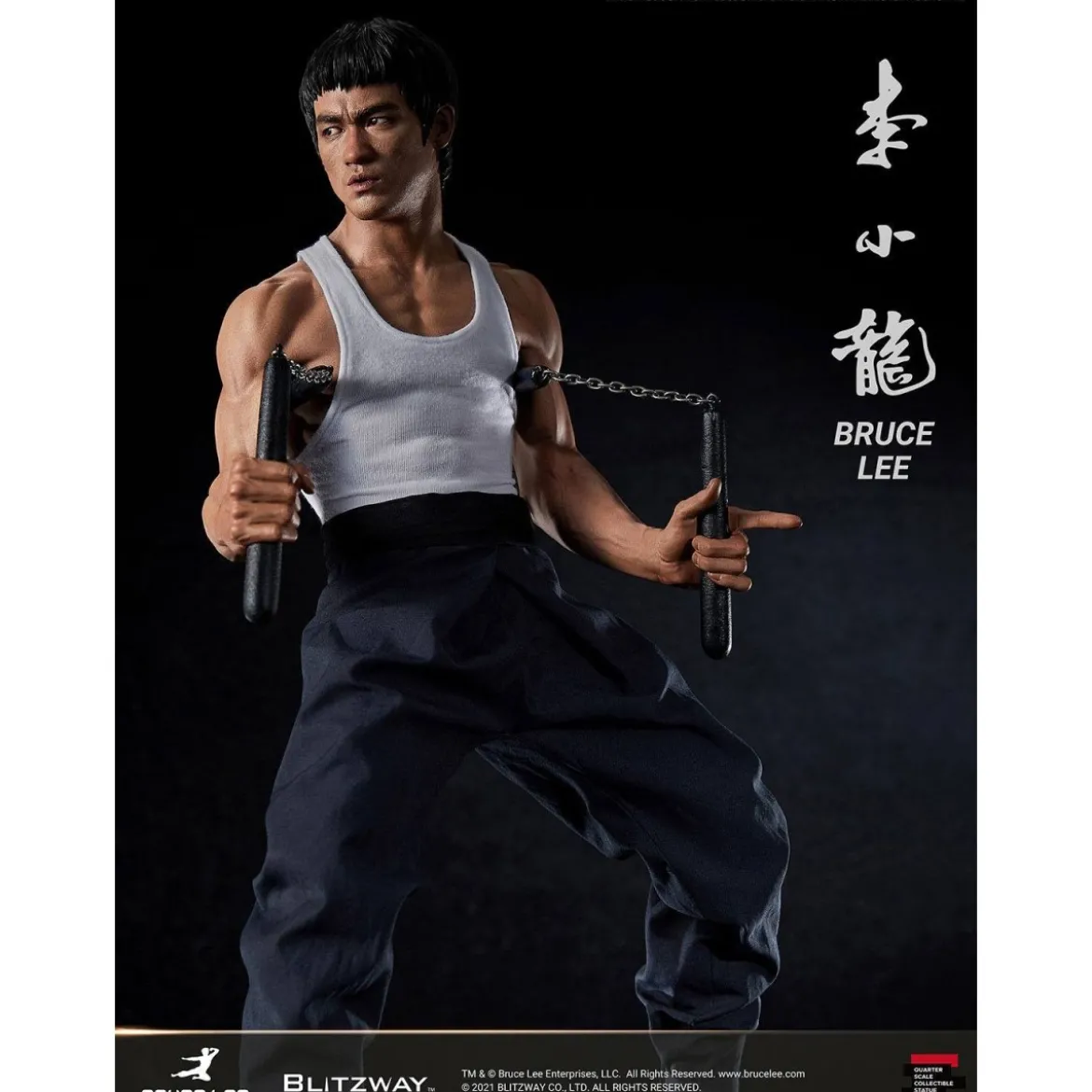 Blitzway - Bruce Lee statuette 1/4 Tribute version 4- 55 cm