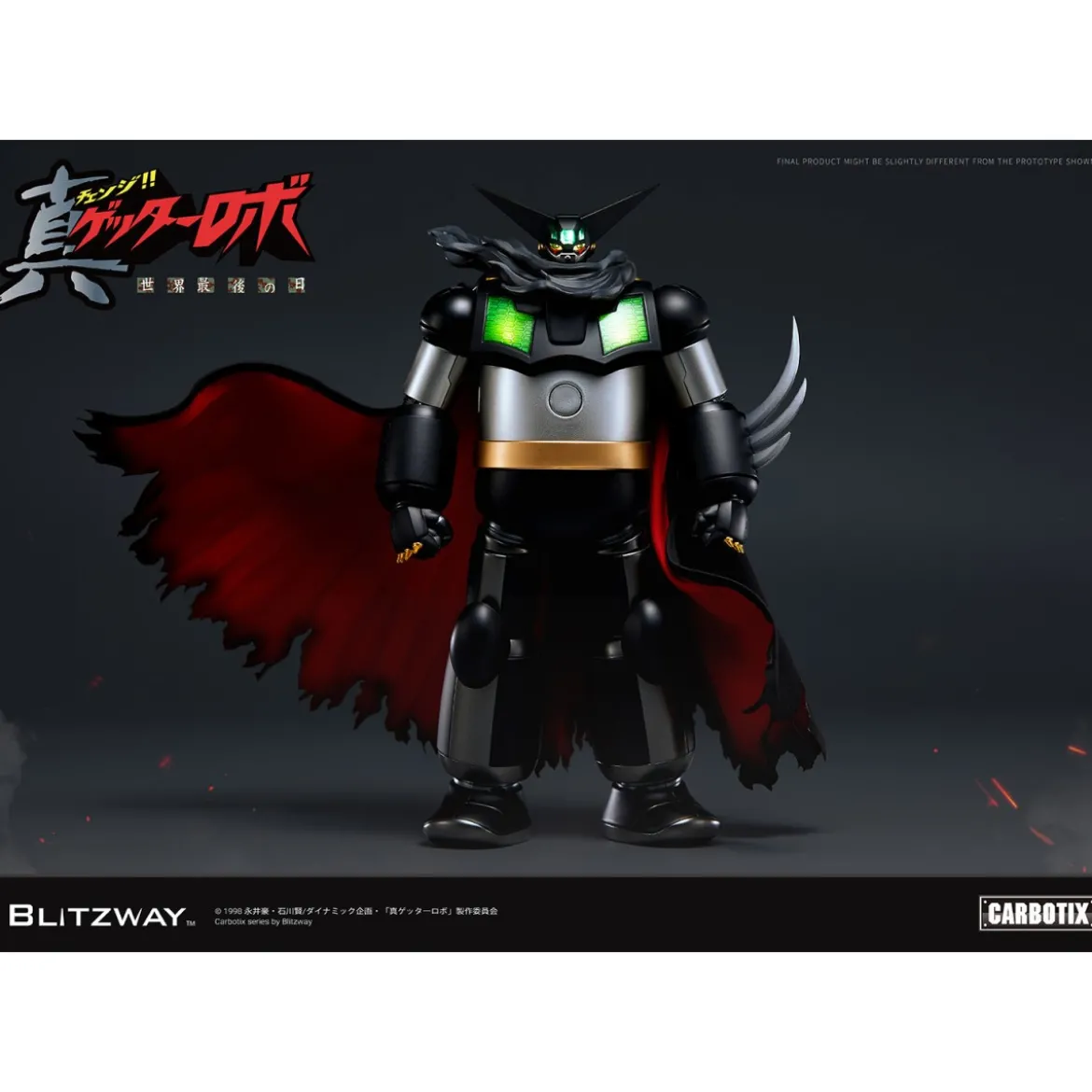 Blitzway Carbotix - BLACK GETTER - Hybrid Carbon Action Figure Series