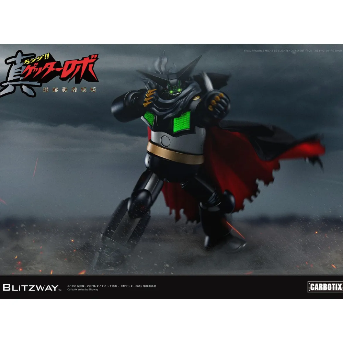 Blitzway Carbotix - BLACK GETTER - Hybrid Carbon Action Figure Series