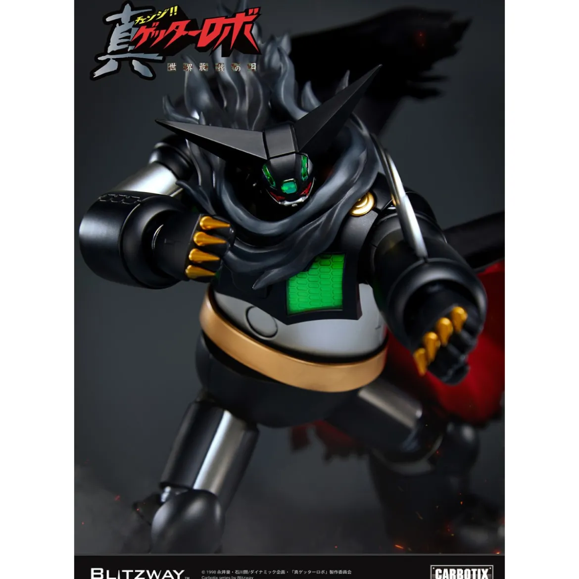 Blitzway Carbotix - BLACK GETTER - Hybrid Carbon Action Figure Series