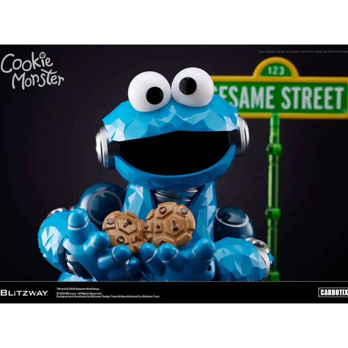 Blitzway Carbotix - Sesame Street COOKIE MONSTER