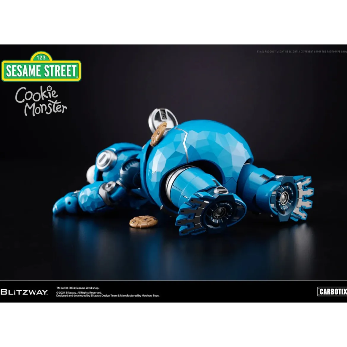 Blitzway Carbotix - Sesame Street COOKIE MONSTER