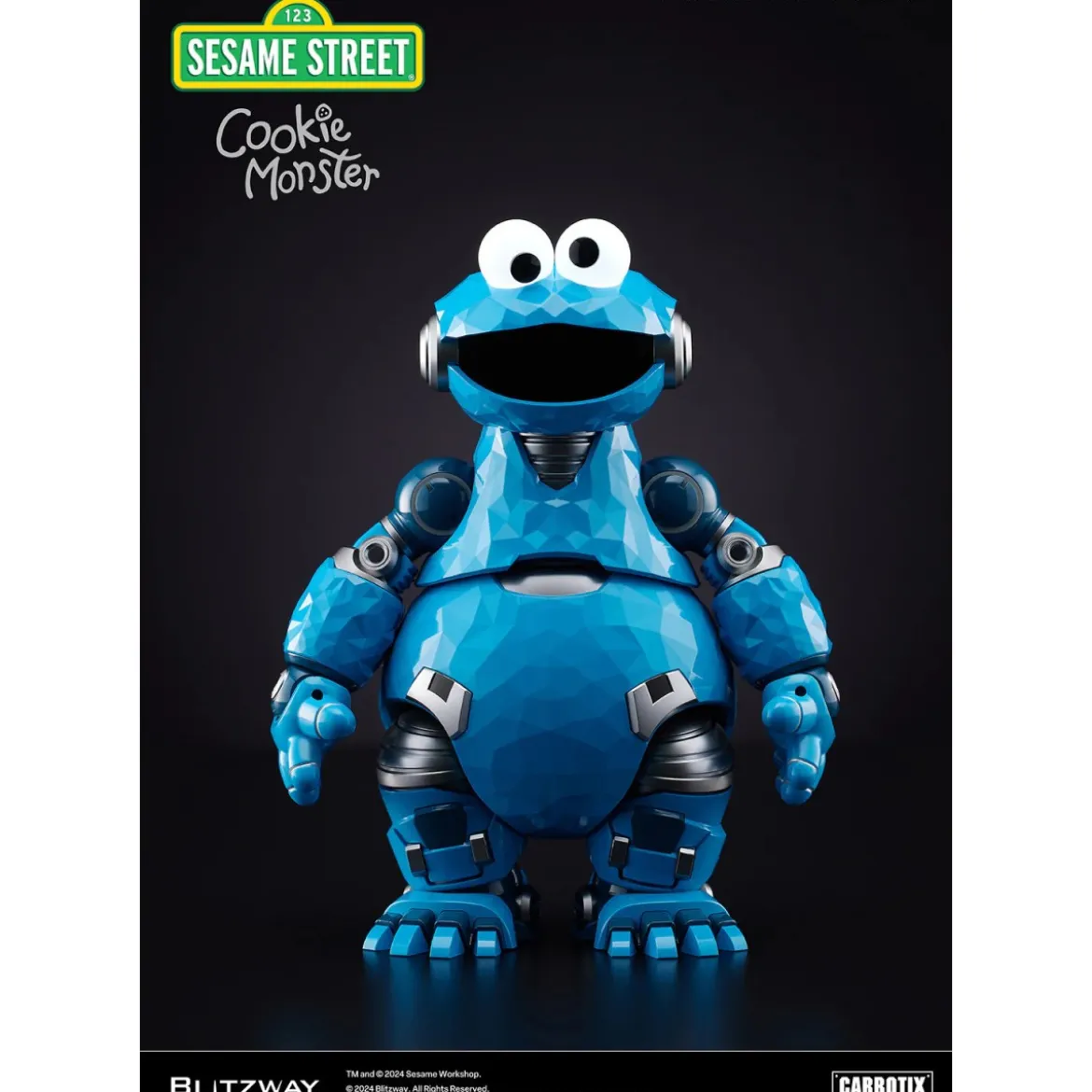 Blitzway Carbotix - Sesame Street COOKIE MONSTER