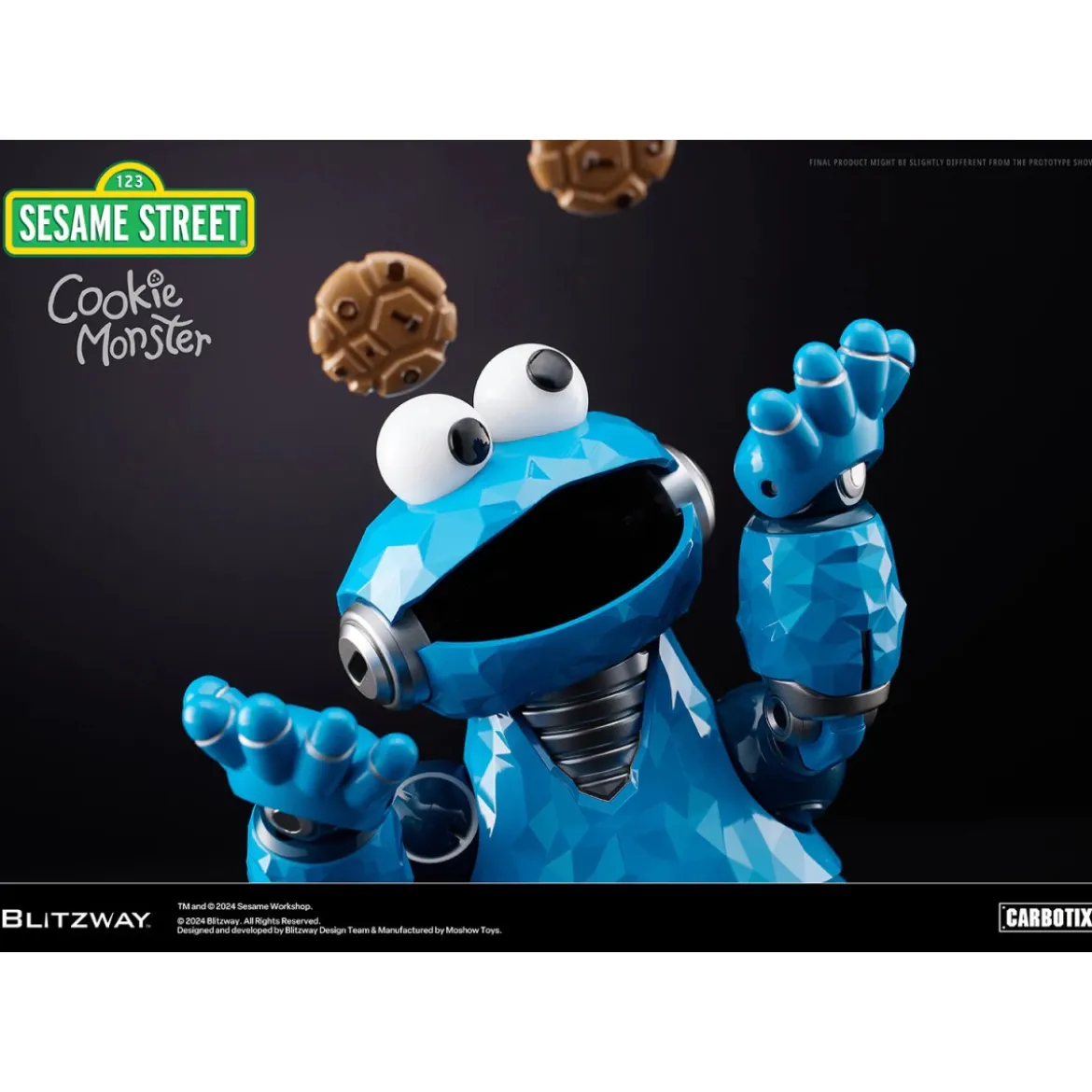 Blitzway Carbotix - Sesame Street COOKIE MONSTER