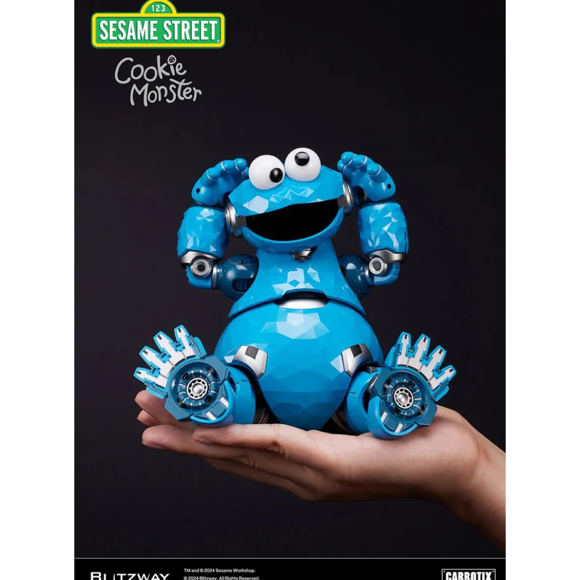 Blitzway Carbotix - Sesame Street COOKIE MONSTER