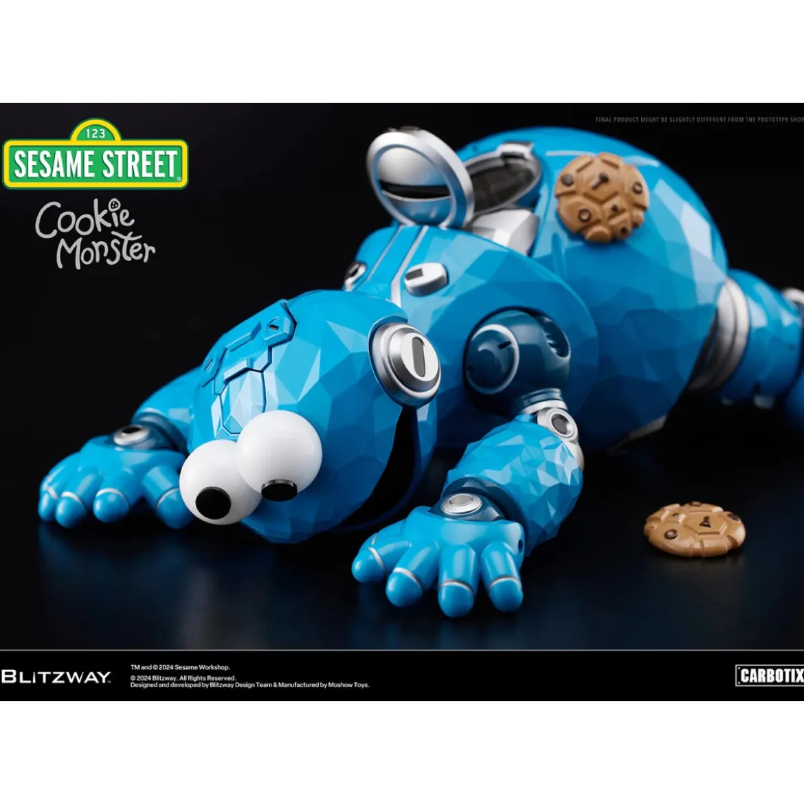 Blitzway Carbotix - Sesame Street COOKIE MONSTER