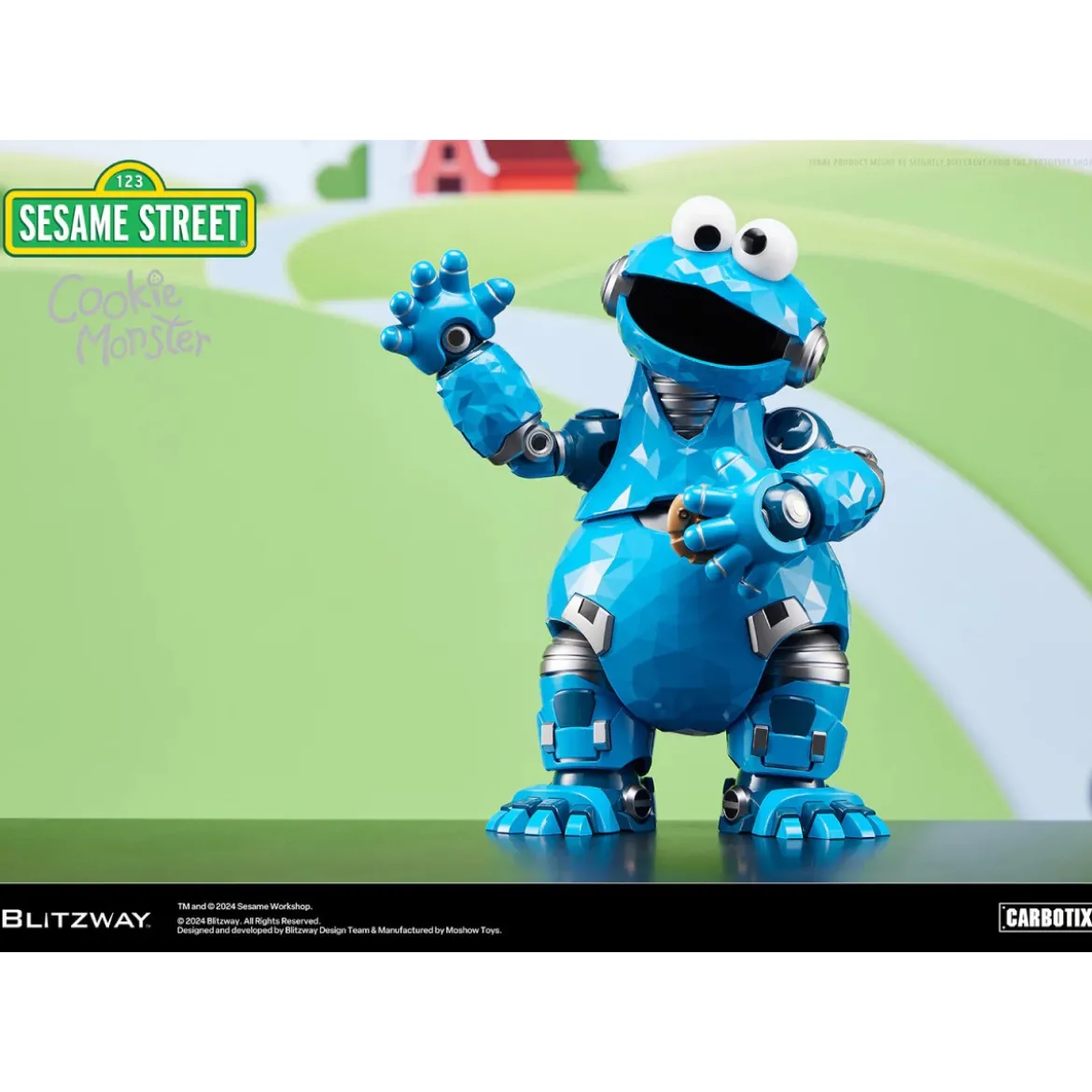 Blitzway Carbotix - Sesame Street COOKIE MONSTER