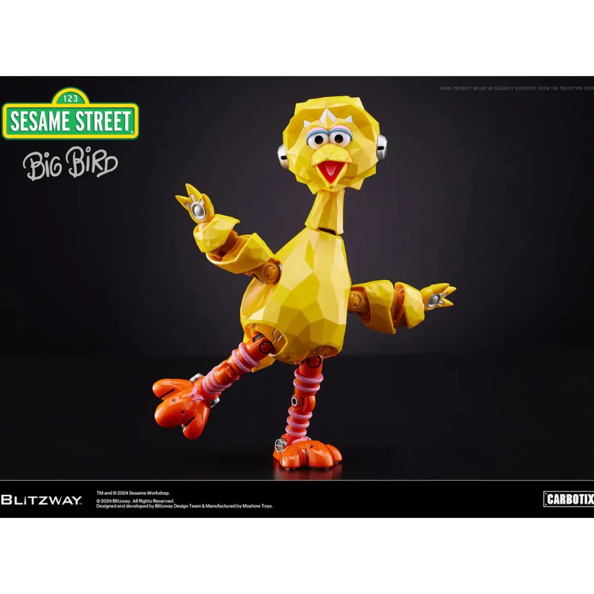 Blitzway Carbotix - Sesame Street BIG BIRD