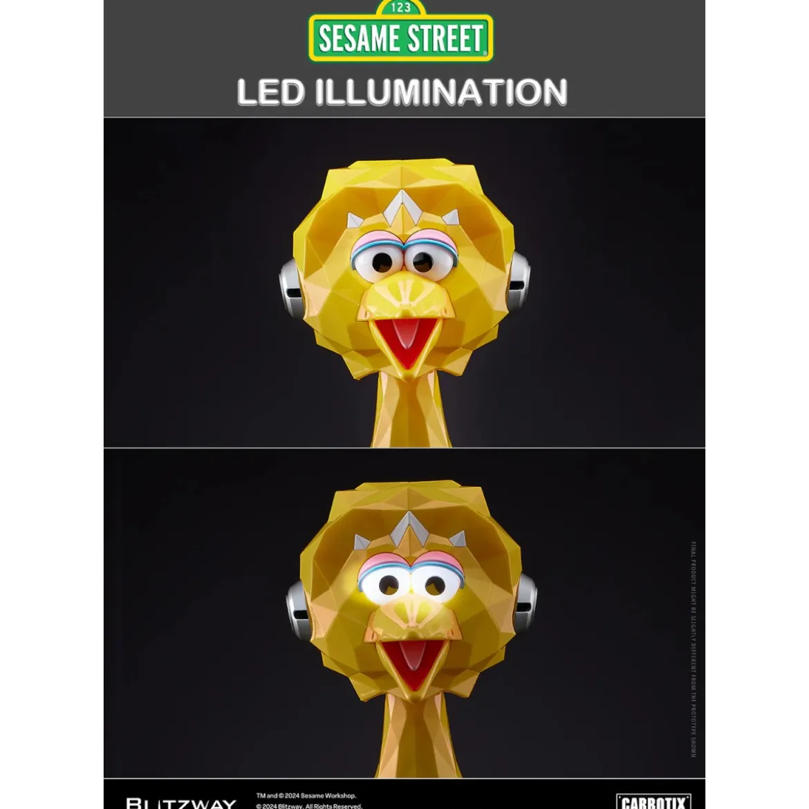 Blitzway Carbotix - Sesame Street BIG BIRD