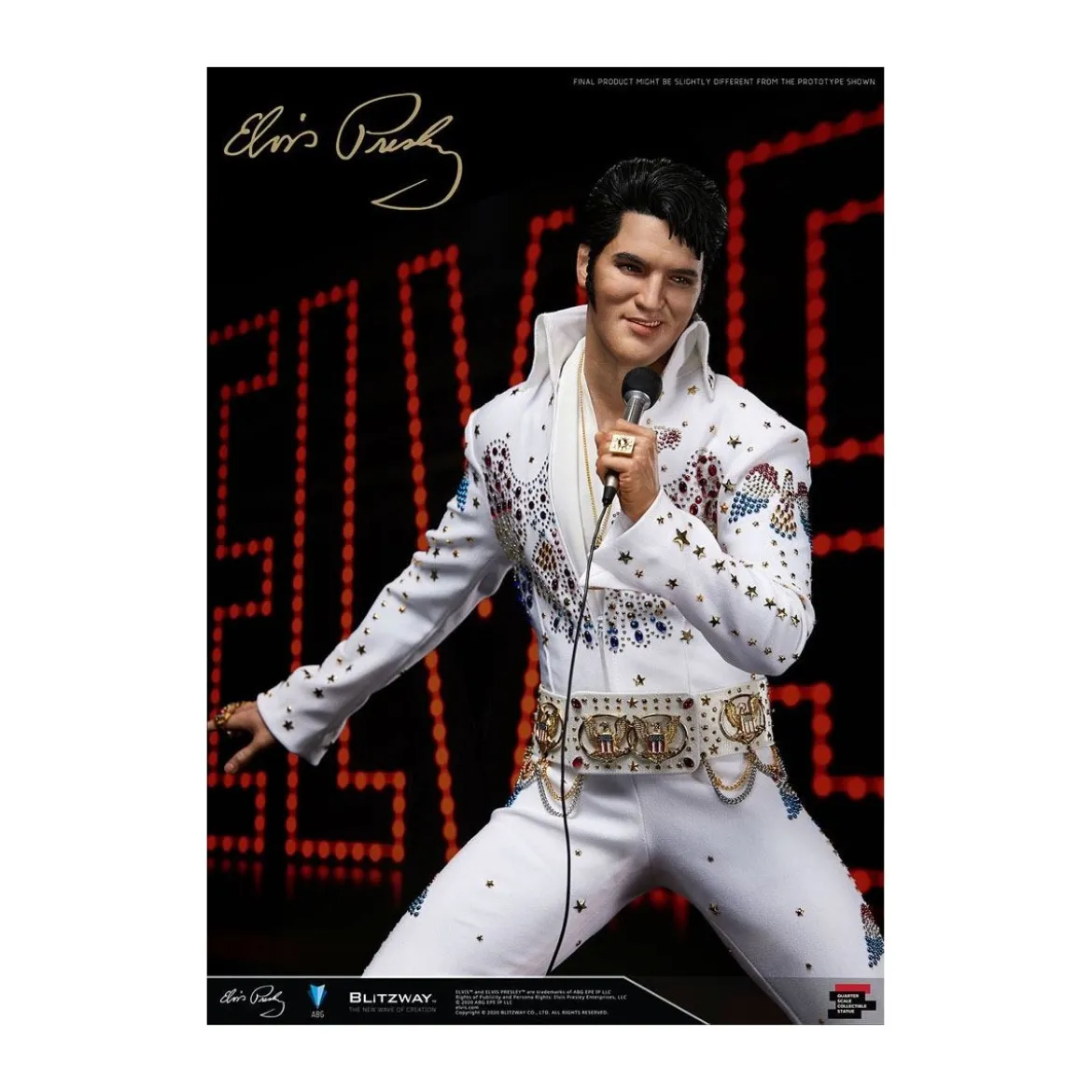 Blitzway - Elvis Aaron Presley 1/4 - Hybrid Superb Scale