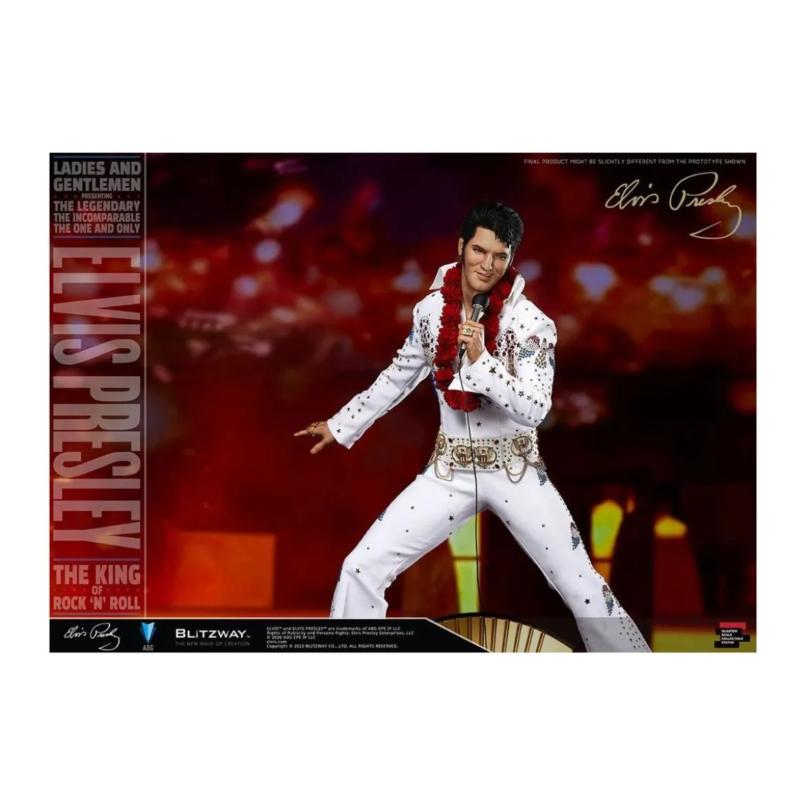 Blitzway - Elvis Aaron Presley 1/4 - Hybrid Superb Scale