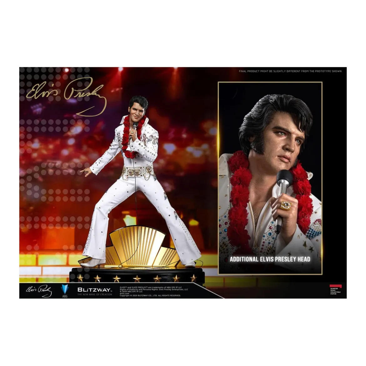 Blitzway - Elvis Aaron Presley 1/4 - Hybrid Superb Scale