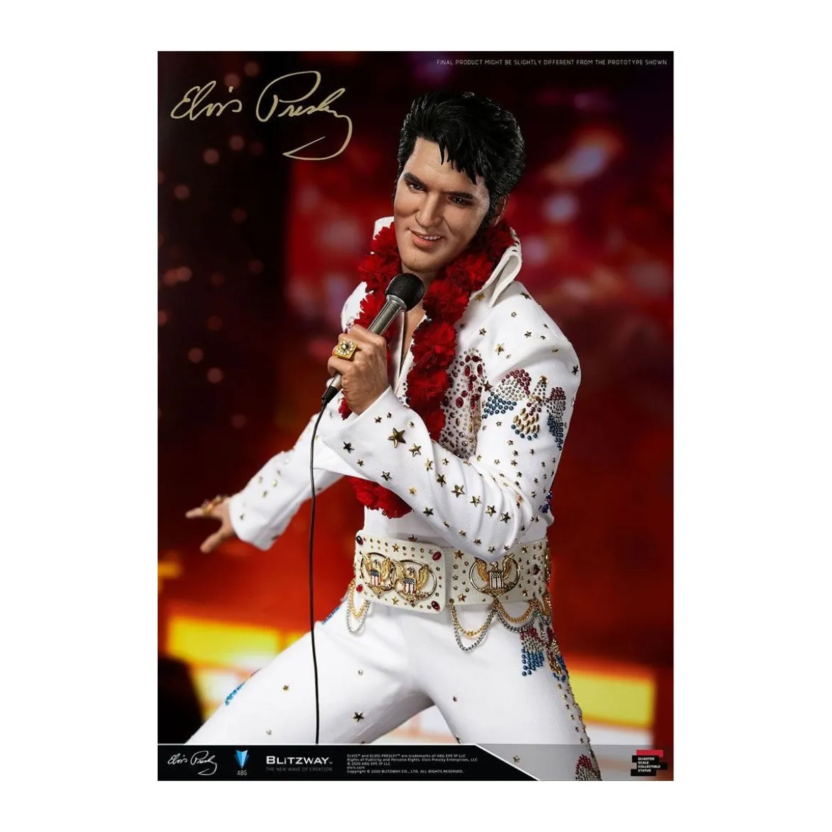 Blitzway - Elvis Aaron Presley 1/4 - Hybrid Superb Scale