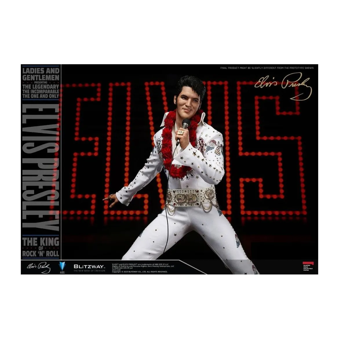 Blitzway - Elvis Aaron Presley 1/4 - Hybrid Superb Scale