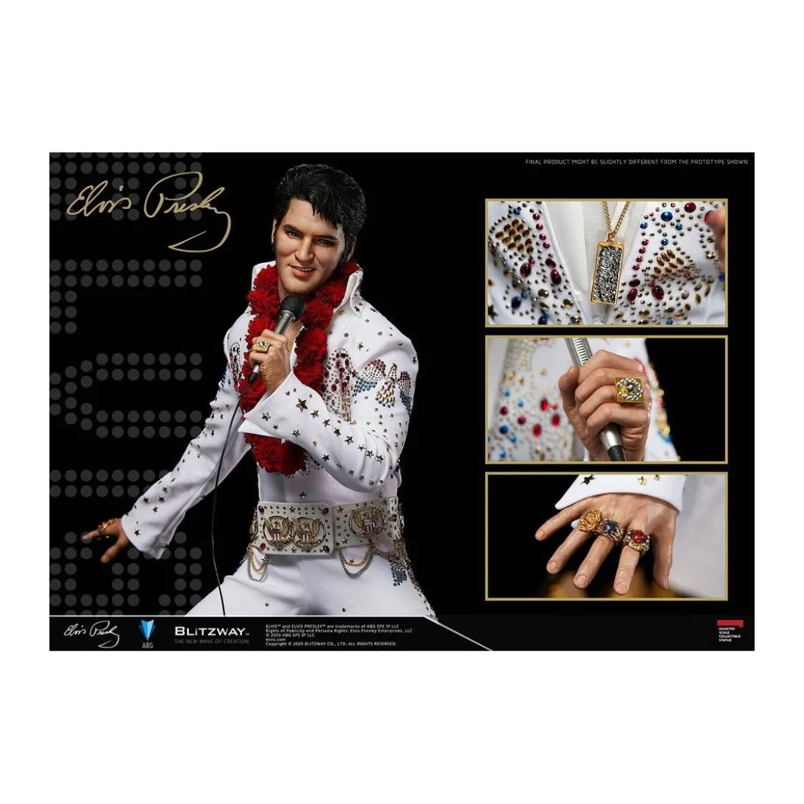Blitzway - Elvis Aaron Presley 1/4 - Hybrid Superb Scale