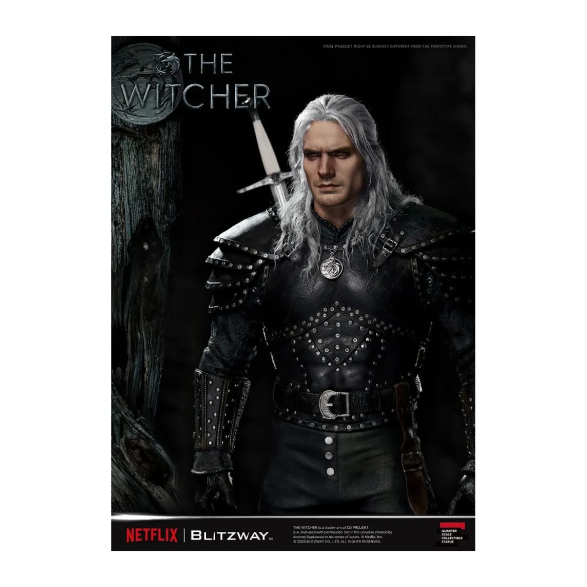 Blitzway - Geralt of Rivia 1/4 Statue Superb Scale - The Witcher