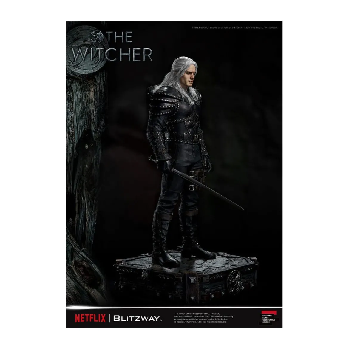 Blitzway - Geralt of Rivia 1/4 Statue Superb Scale - The Witcher