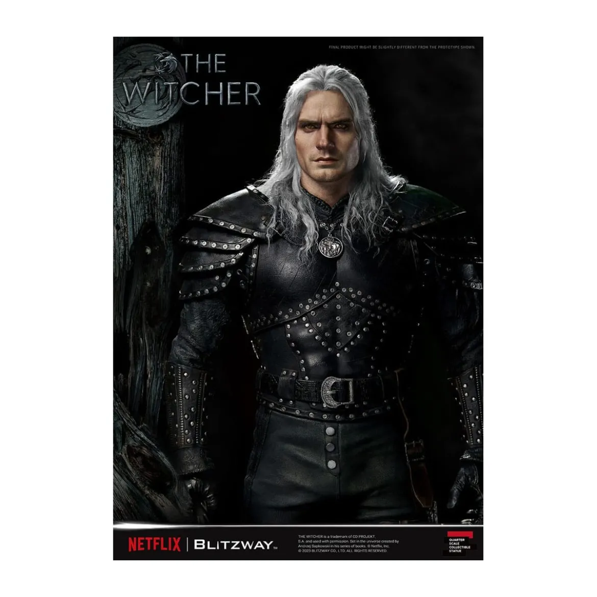 Blitzway - Geralt of Rivia 1/4 Statue Superb Scale - The Witcher