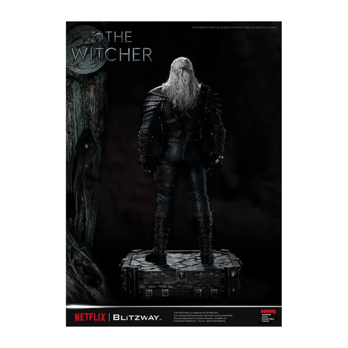 Blitzway - Geralt of Rivia 1/4 Statue Superb Scale - The Witcher