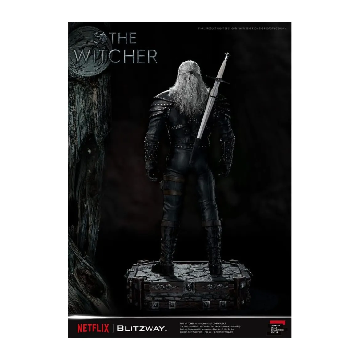 Blitzway - Geralt of Rivia 1/4 Statue Superb Scale - The Witcher