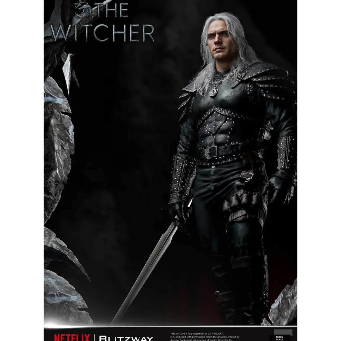 Blitzway - Geralt of Rivia 1/3 Statue Infinite Scale - The Witcher