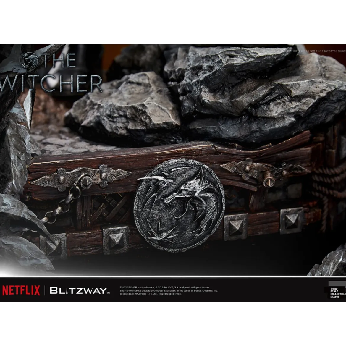 Blitzway - Geralt of Rivia 1/3 Statue Infinite Scale - The Witcher