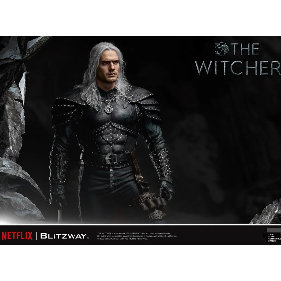 Blitzway - Geralt of Rivia 1/3 Statue Infinite Scale - The Witcher