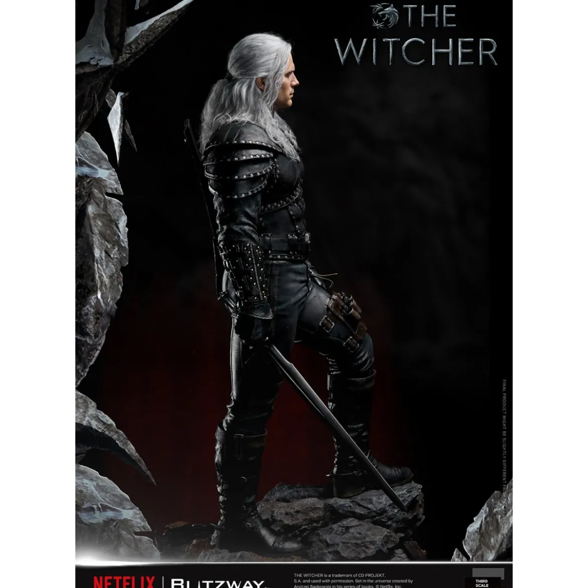 Blitzway - Geralt of Rivia 1/3 Statue Infinite Scale - The Witcher