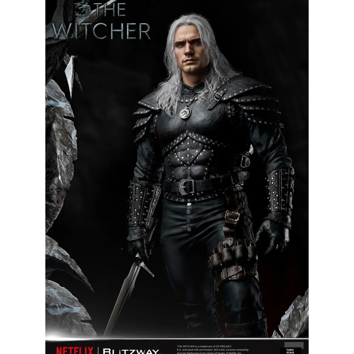 Blitzway - Geralt of Rivia 1/3 Statue Infinite Scale - The Witcher