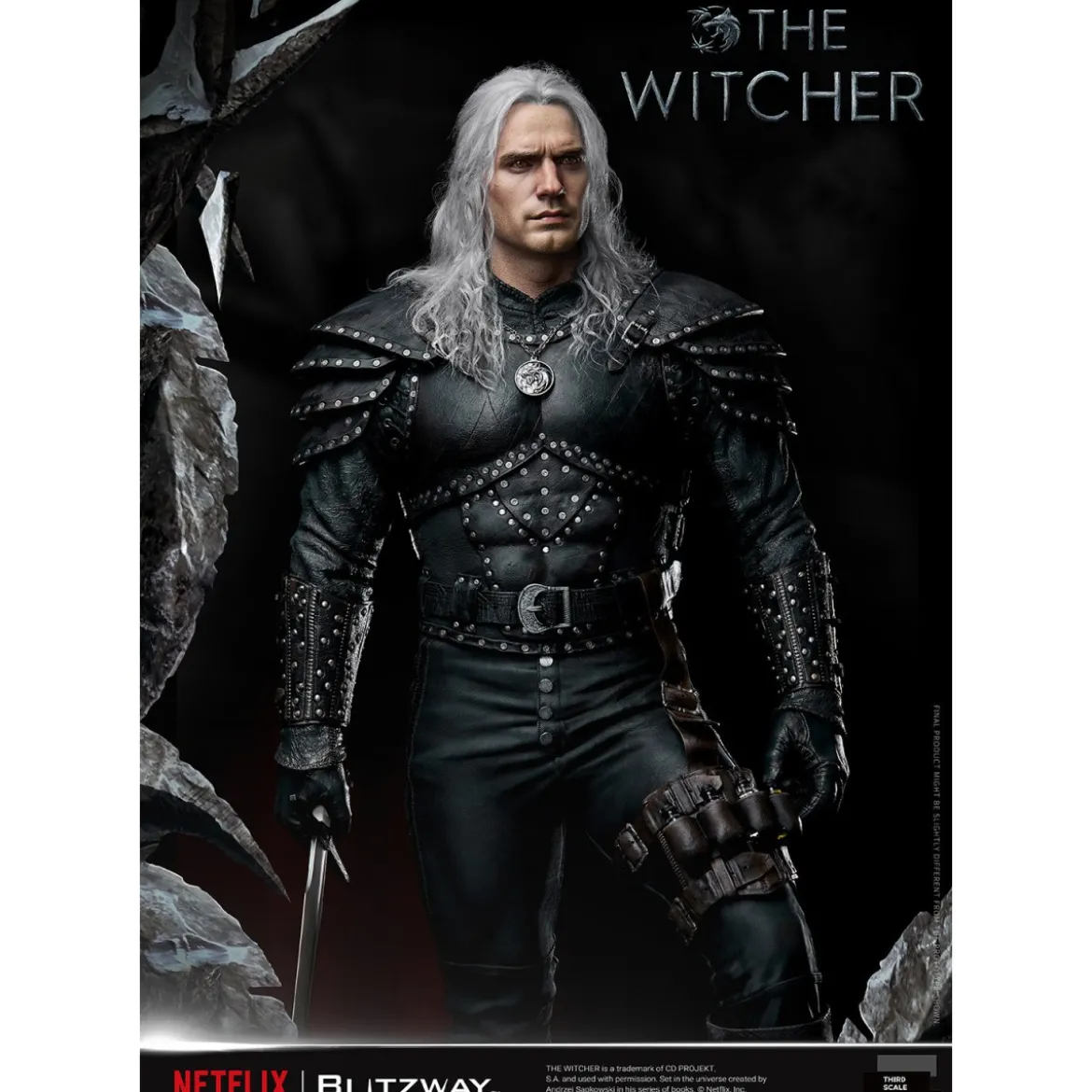 Blitzway - Geralt of Rivia 1/3 Statue Infinite Scale - The Witcher