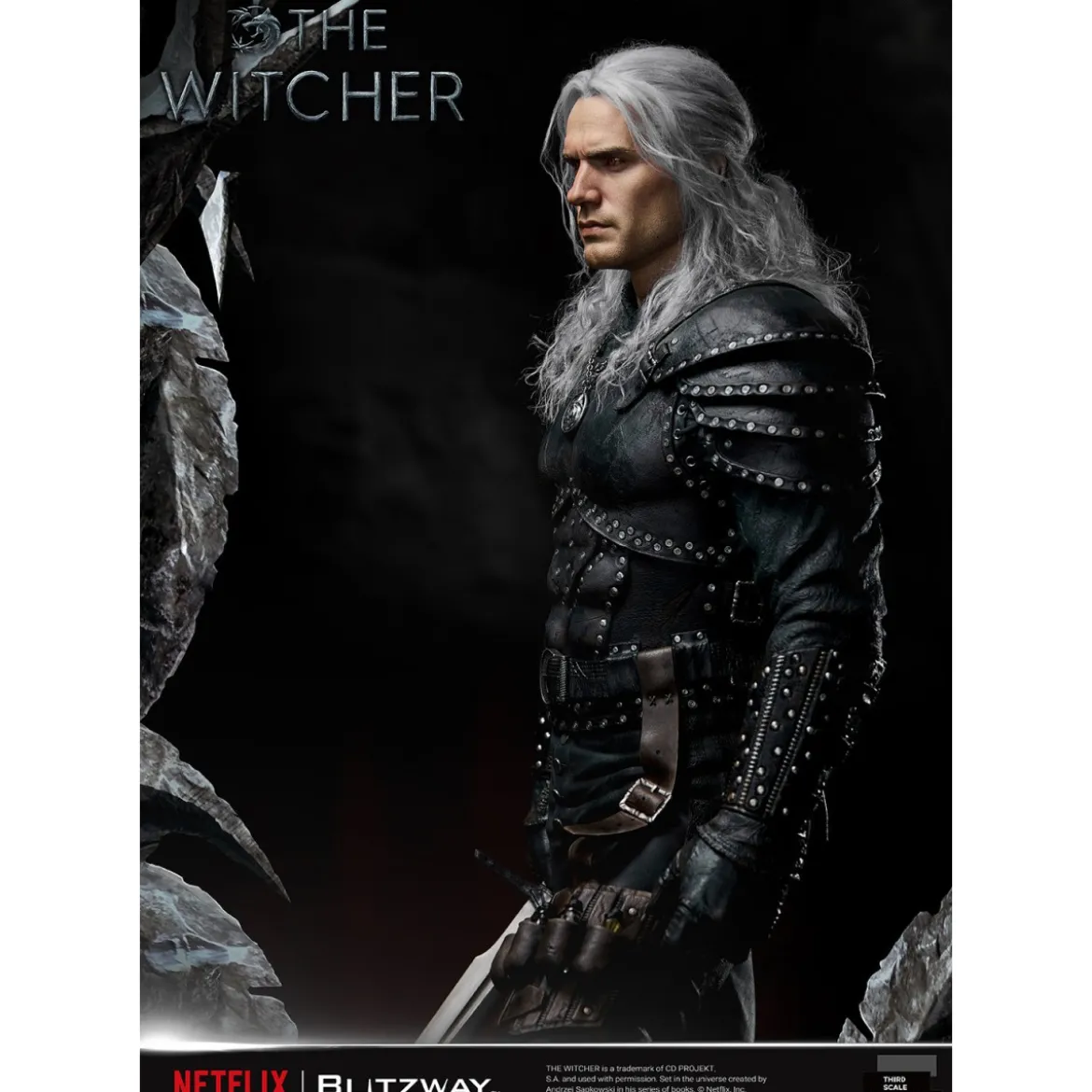 Blitzway - Geralt of Rivia 1/3 Statue Infinite Scale - The Witcher