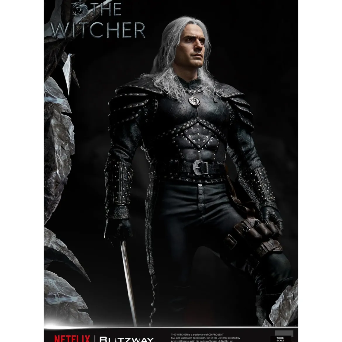 Blitzway - Geralt of Rivia 1/3 Statue Infinite Scale - The Witcher