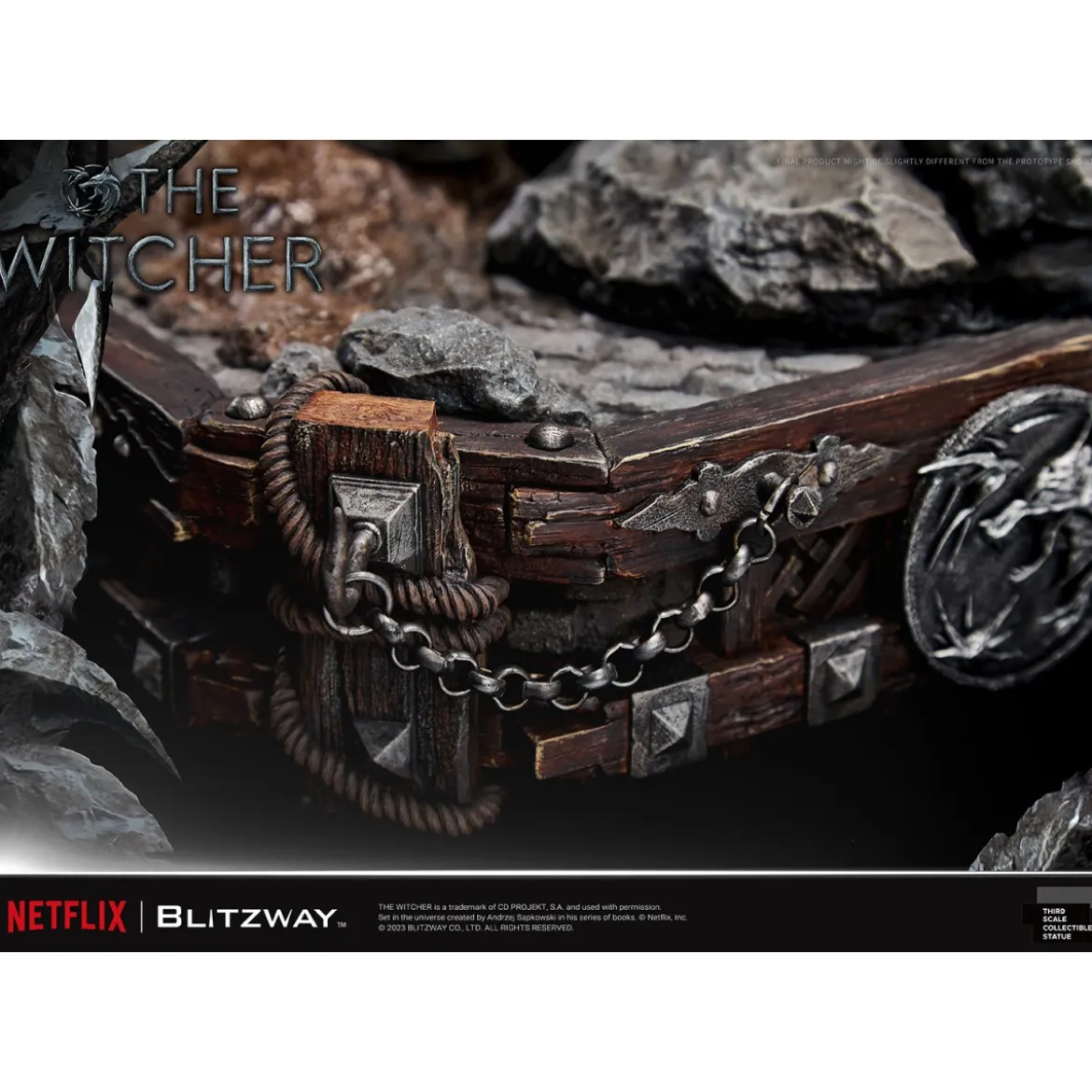 Blitzway - Geralt of Rivia 1/3 Statue Infinite Scale - The Witcher