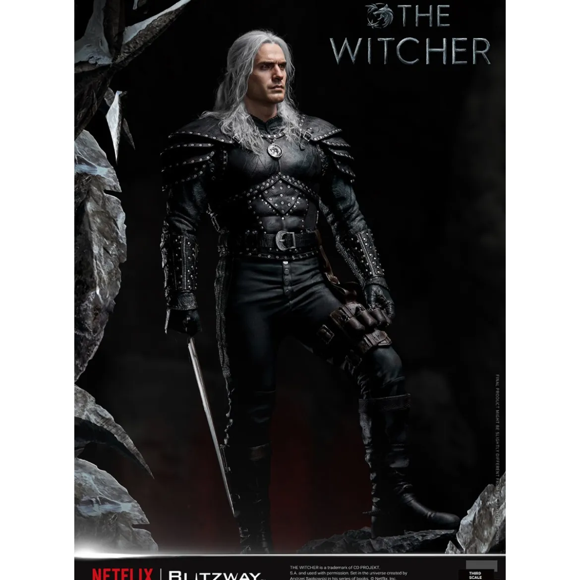 Blitzway - Geralt of Rivia 1/3 Statue Infinite Scale - The Witcher
